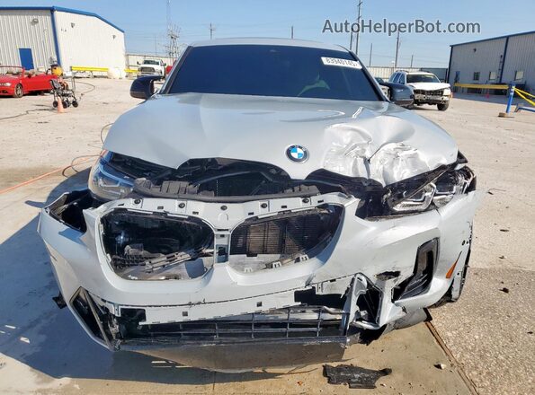 5UX43DT03N9L49652 2022 BMW X4 Серый Вид спереди