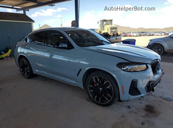 5UX43DT04R9U44906 2024 BMW X4 Gray წინა მარჯვენა