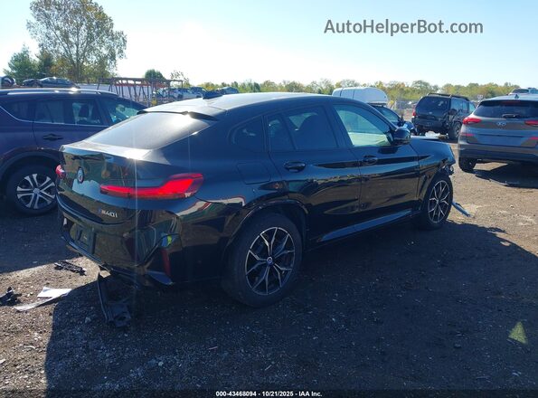 5UX43DT07P9P53525 2023 BMW X4 Black Trasero derecho