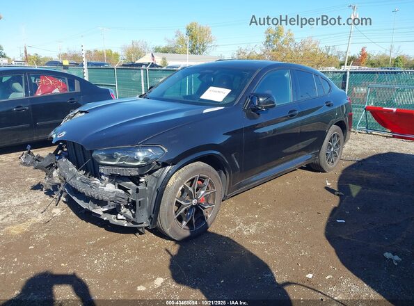 5UX43DT07P9P53525 2023 BMW X4 Black Vista tres cuartos delantera izquierda