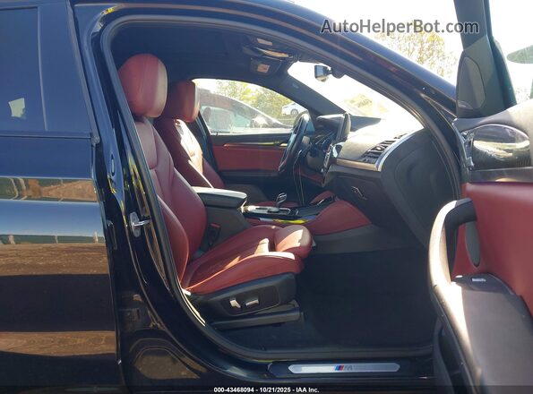 5UX43DT07P9P53525 2023 BMW X4 Black Vista interior delantera
