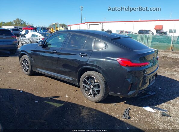5UX43DT07P9P53525 2023 BMW X4 Black Trasero izquierdo