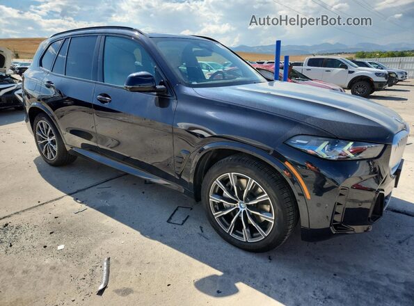 5UX43EU08S9Z09729 2025 BMW X5 Blue Front right