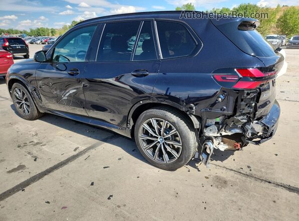 5UX43EU08S9Z09729 2025 BMW X5 Blue Rear left