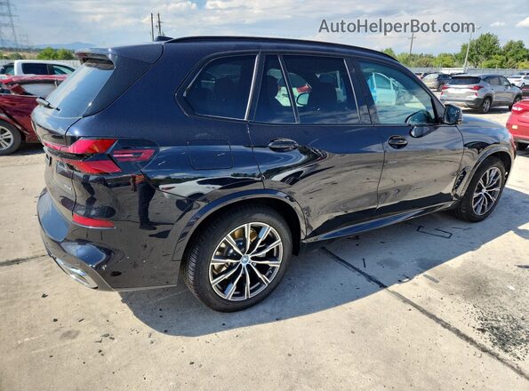 5UX43EU08S9Z09729 2025 BMW X5 Blue Rear right