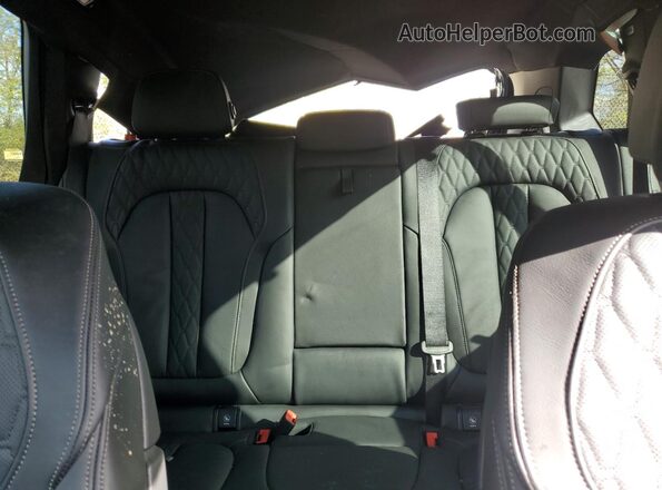 5UX43EU08S9Z18530 2025 BMW X5 Black Вид задніх сидінь