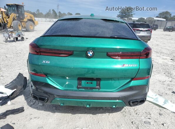 5UX43EX00R9U42747 2024 BMW X6 Green Vista trasera