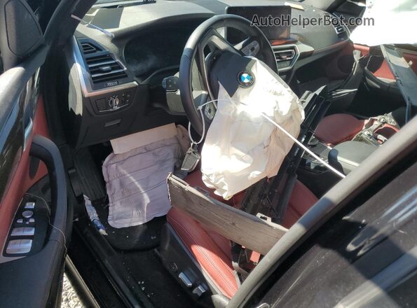 5UX53DP01R9T55809 2024 BMW X3 Black Вид панелі приладів