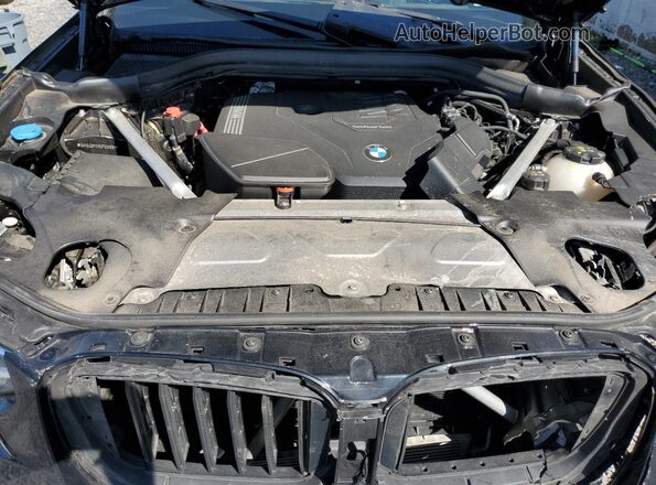 5UX53DP01R9T55809 2024 BMW X3 Black Вид підкапотного простору