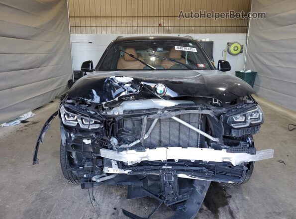 5UX53DP03N9J36621 2022 BMW X3 Black წინა ხედი