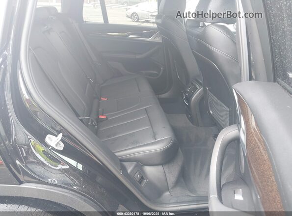 5UX53DP04R9X23948 2024 BMW X3 Black VIN sticker view