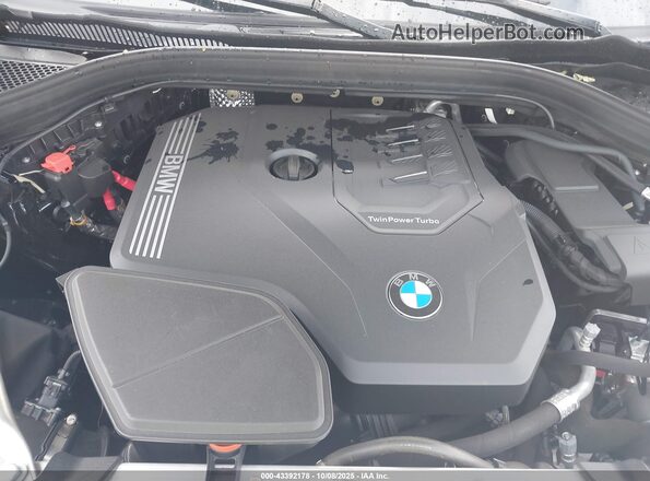 5UX53DP04R9X23948 2024 BMW X3 Black Rear view