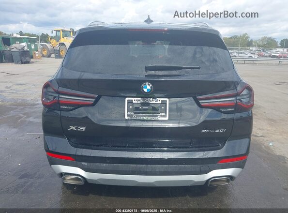 5UX53DP04R9X23948 2024 BMW X3 Black 