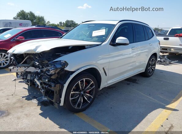 5UX53DP05P9T17660 2023 BMW X3 White Przód lewy