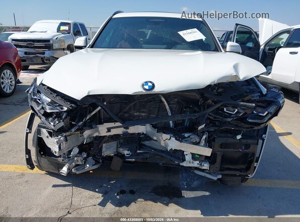 5UX53DP05P9T17660 2023 BMW X3 White Widok z przodu
