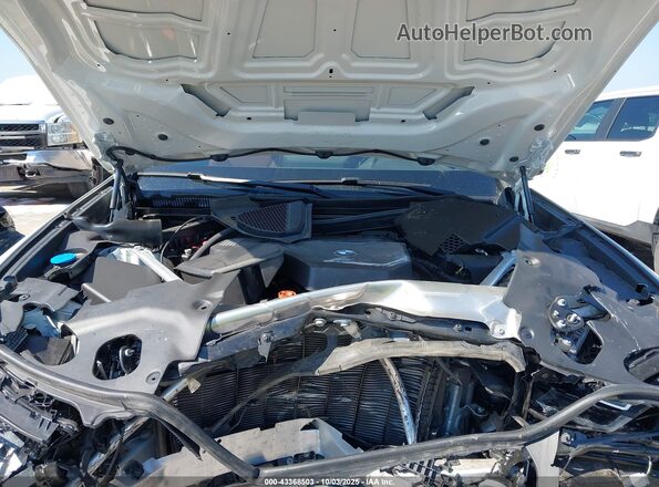 5UX53DP05P9T17660 2023 BMW X3 White Widok z tyłu