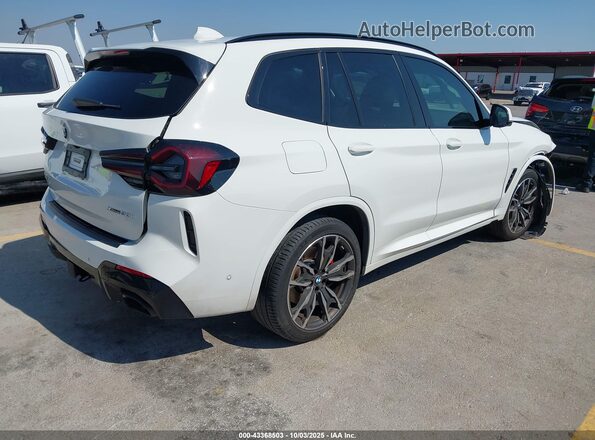 5UX53DP05P9T17660 2023 BMW X3 White Tył prawy
