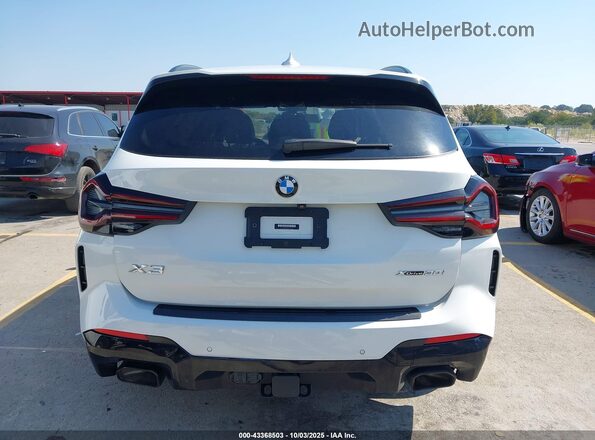 5UX53DP05P9T17660 2023 BMW X3 White 