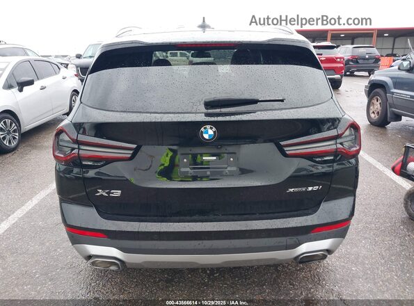 5UX53DP06N9M87362 2022 BMW X3 Черный 