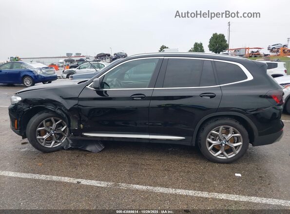 5UX53DP06N9M87362 2022 BMW X3 Черный Панорамный вид салона 360°