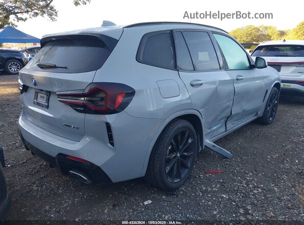 5UX53DP06R9V84549 2024 BMW X3 Gray Vista frontal