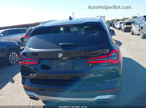 5UX53DP08N9K97238 2022 BMW X3 Black 