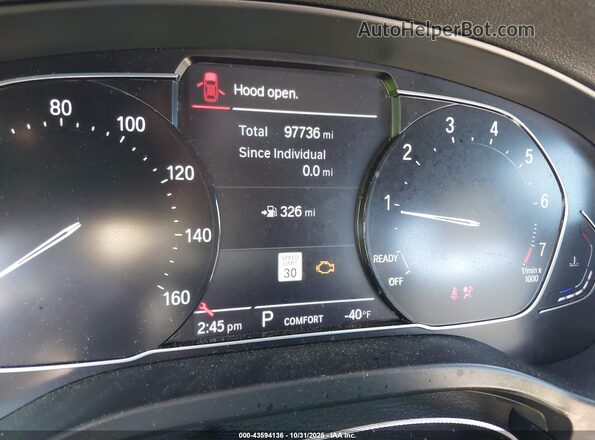 5UX53DP08N9K97238 2022 BMW X3 Black Вид задніх сидінь