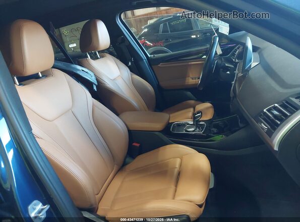 5UX53DP0XN9J50225 2022 BMW X3 Синий Вид наклейки с VIN-кодом