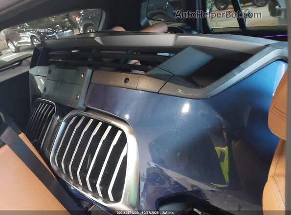 5UX53DP0XN9J50225 2022 BMW X3 Синий Вид щитка приборов