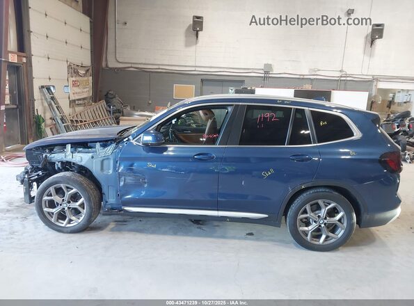 5UX53DP0XN9J50225 2022 BMW X3 Синий 