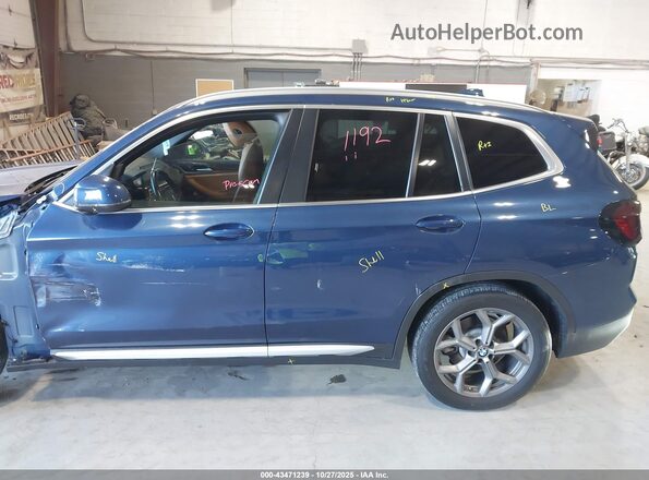 5UX53DP0XN9J50225 2022 BMW X3 Синий 