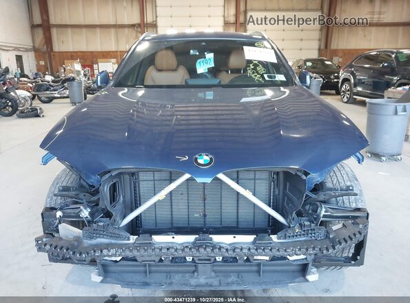 5UX53DP0XN9J50225 2022 BMW X3 Синий Вид спереди