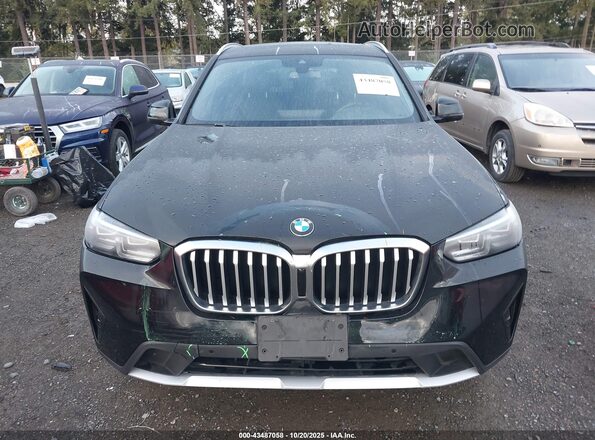 5UX53DP0XP9P14751 2023 BMW X3 Black Widok zestawu wskaźników