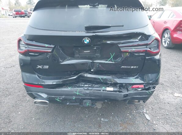5UX53DP0XP9P14751 2023 BMW X3 Black Widok z przodu