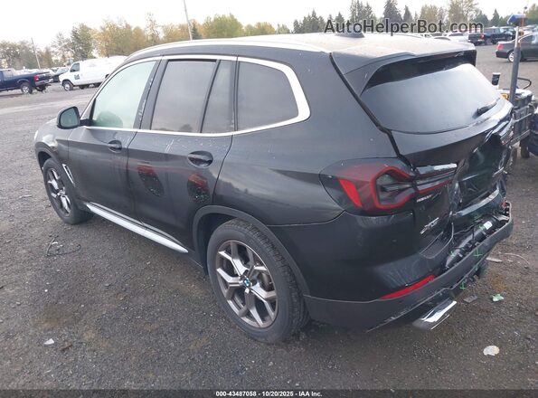 5UX53DP0XP9P14751 2023 BMW X3 Black Tył lewy