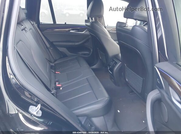5UX53DP0XP9P14751 2023 BMW X3 Black Widok naklejki z numerem VIN