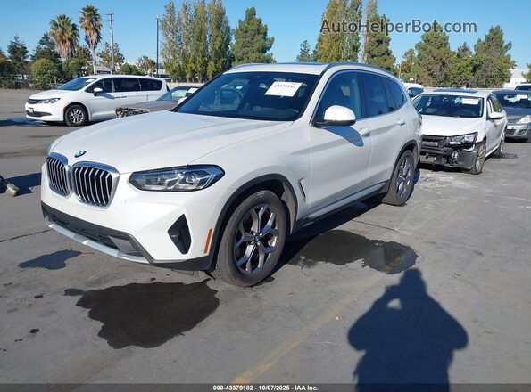 5UX53DP0XR9T38801 2024 BMW X3 White 