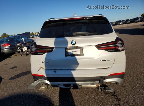 5UX53DP0XR9V39517 2024 BMW X3 White Հետևի տեսք