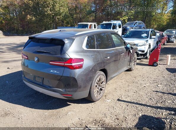 5UX53GP00S9114976 2025 BMW X3 Gray უკანა მარჯვენა