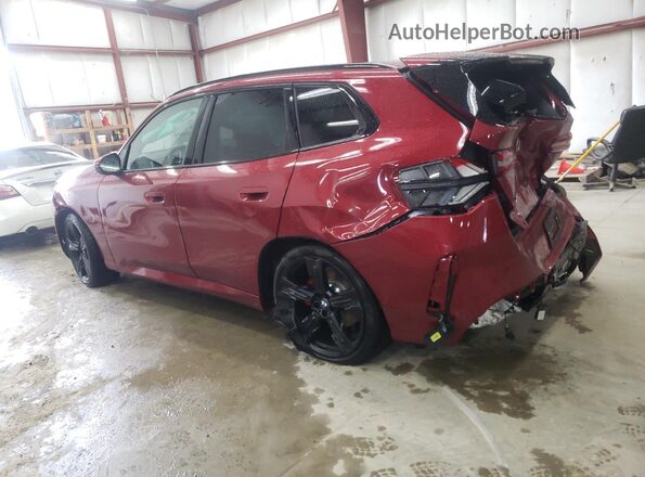 5UX53GP08S9029139 2025 BMW X3 Красный Задняя левая четверть