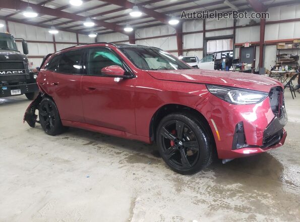 5UX53GP08S9029139 2025 BMW X3 Красный Передняя правая четверть