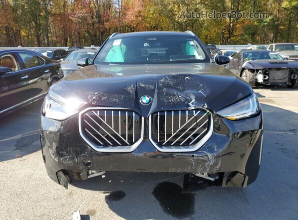 5UX53GP09S9066636 2025 BMW X3 Черный Вид спереди