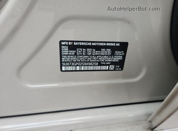 5UX73GP02S9X98258 2025 BMW X3 Cream 