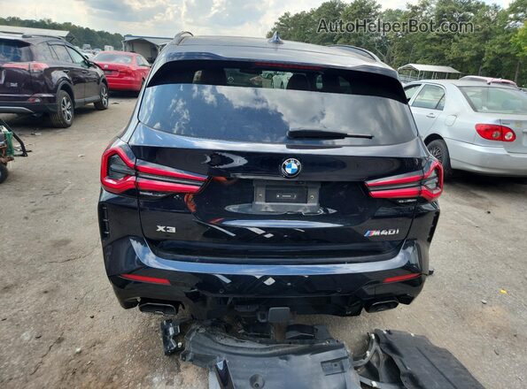 5UX83DP03R9W55462 2024 BMW X3 Black 