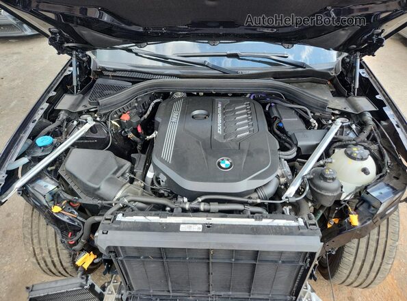 5UX83DP03R9W55462 2024 BMW X3 Black 