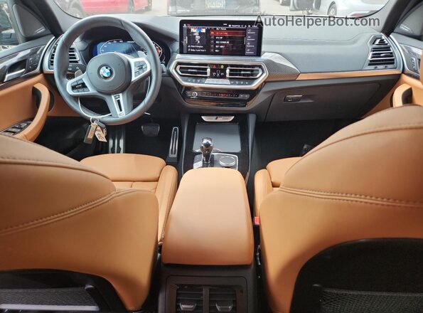 5UX83DP03R9W55462 2024 BMW X3 Black 