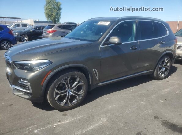 5UXCR4C01LLT18667 2020 BMW X5 Gray Задня ліва чверть