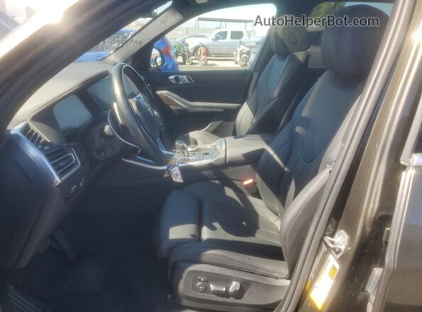 5UXCR4C01LLT18667 2020 BMW X5 Gray Вид панелі приладів