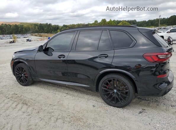 5UXCR4C01M9F80741 2021 BMW X5 Black Rear right