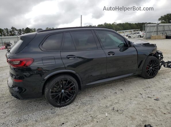 5UXCR4C01M9F80741 2021 BMW X5 Black Front right